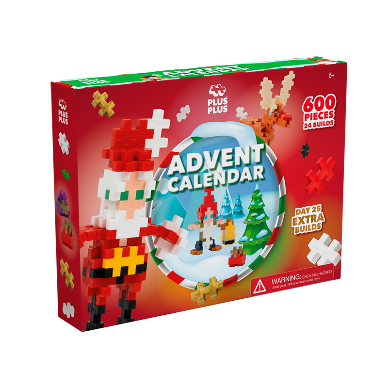 Calendario de Adviento Plus-Plus