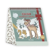 Calendario para Colorear Cuenta Atrás para Navidad