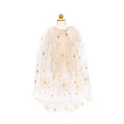 Capa Dourada Glamorosa 4-6 anos