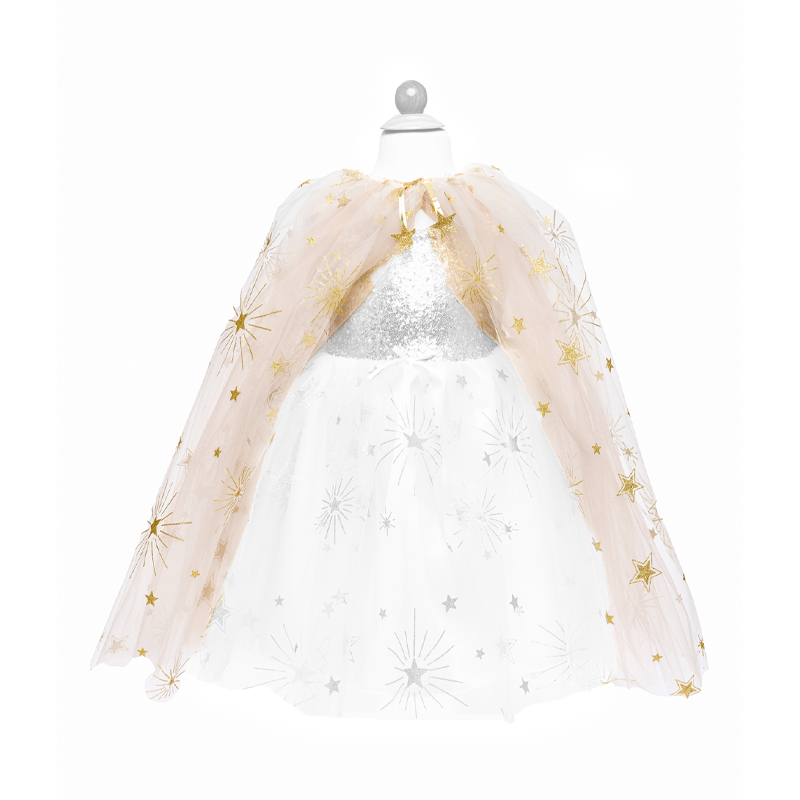 Capa Dourada Glamorosa 4-6 anos