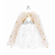 Capa Dourada Glamorosa 4-6 anos