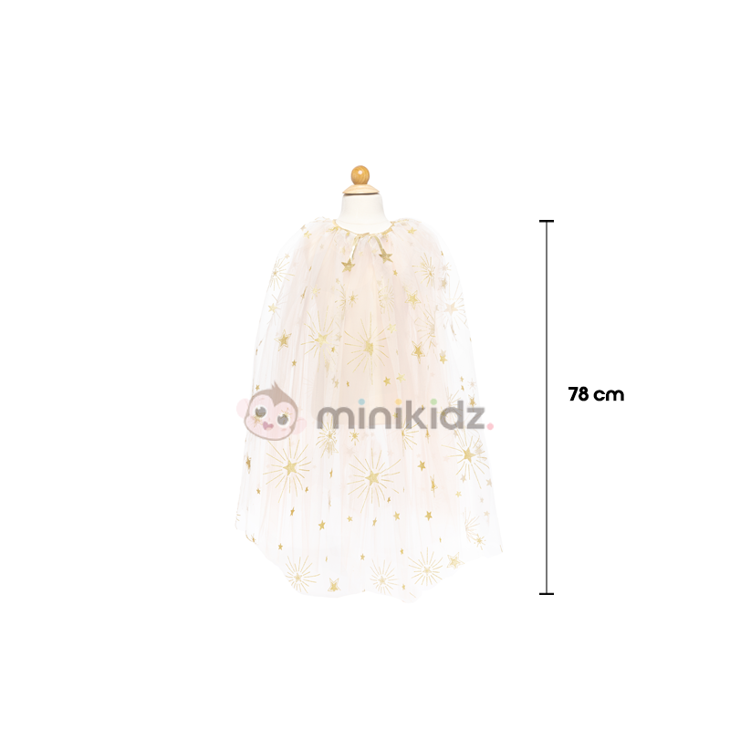 Capa Dourada Glamorosa 4-6 anos