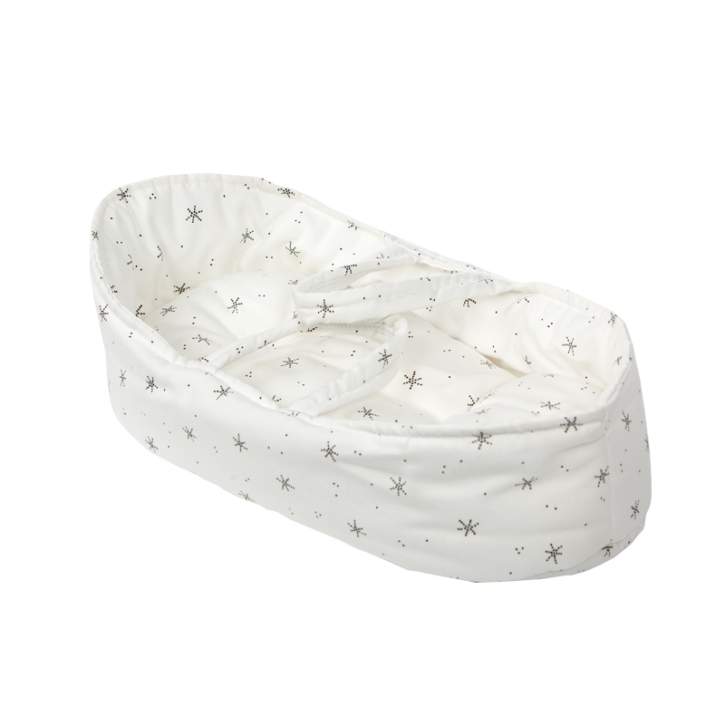 Capazo Beige Estrellitas 36 cm
