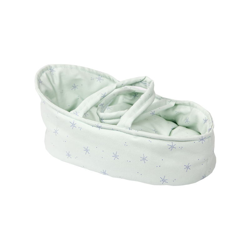 Alcofa Verde Estrelinhas 26 cm