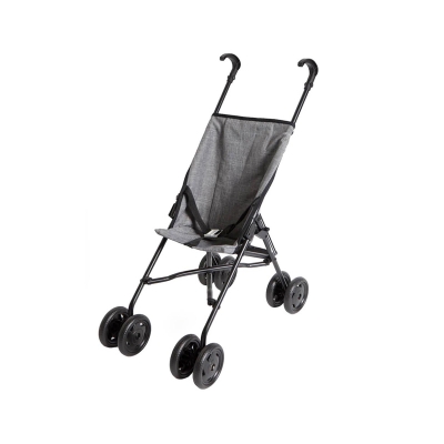 Carrito de Muñecas Alto: Gris Melange Carrito de Muñecas Alto: Gris Melange
