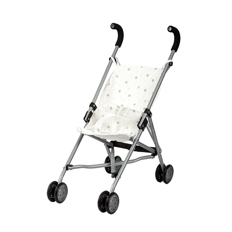 Carrito de Muñecas Beige Estrellitas