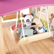 Casa de Bambú Osos Pandas