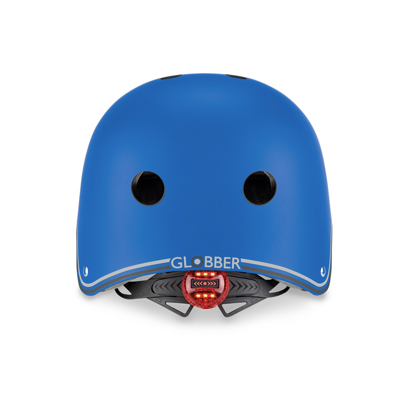 Casco Junior con Luces Azul