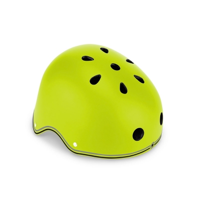 Casco Junior con Luces Verde Casco Junior con Luces Verde