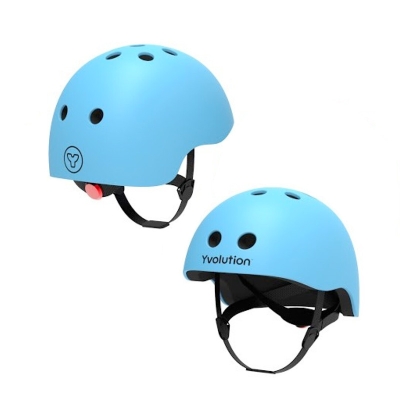 Capacete Pequeno Azul Yvolution Capacete Pequeno Azul Yvolution