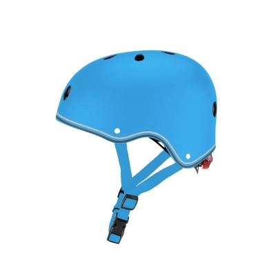Casco Pequeño con Luces Azul Casco Pequeño con Luces Azul
