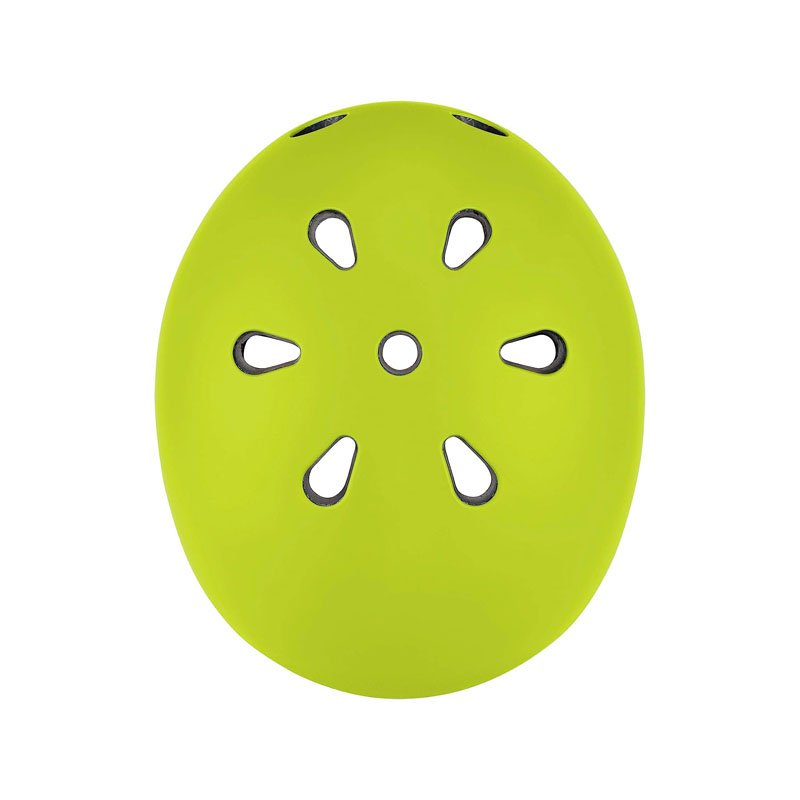 Capacete Pequeno com Luzes Verde