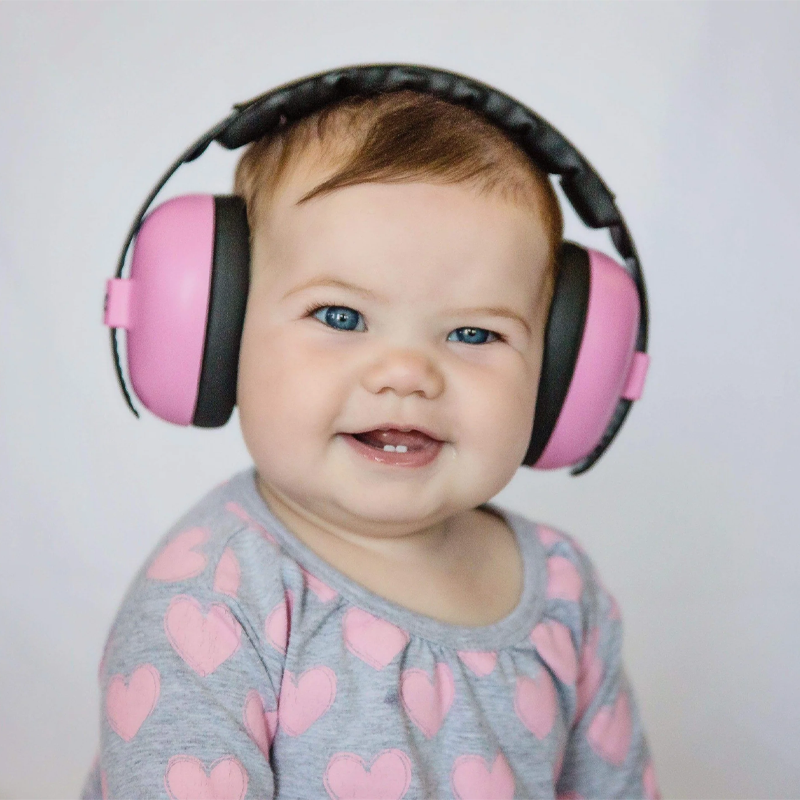Cascos Antirruido Rosa 0-2 años