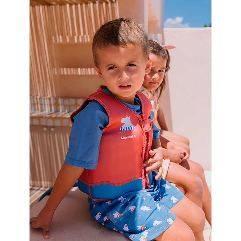 Chaleco Flotador Aprendizaje Hippos 2-3 años