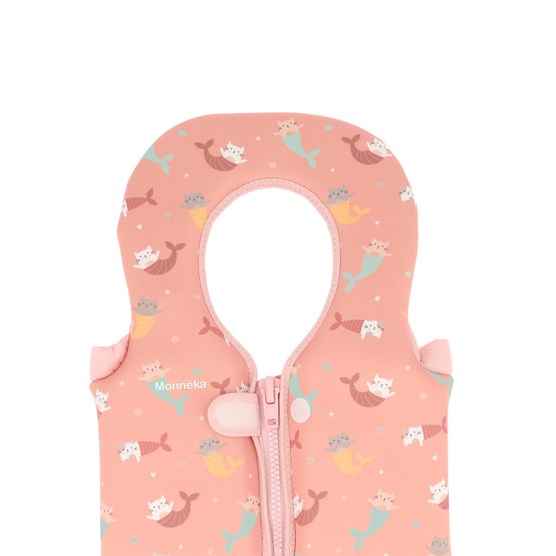 Chaleco Flotador Aprendizaje Mermaid Cats 1-2 años