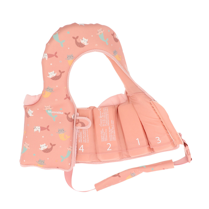 Chaleco Flotador Aprendizaje Mermaid Cats 1-2 años