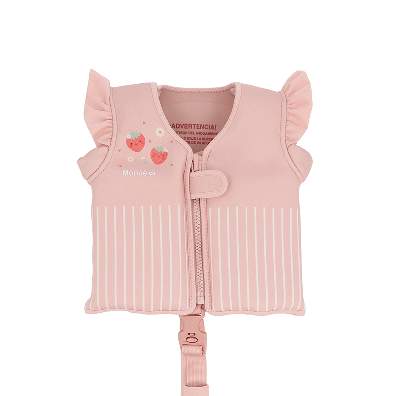 Chaleco Flotador Aprendizaje Strawberries 2 a 3 años