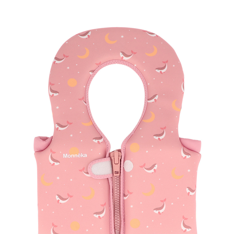 Chaleco Flotador Aprendizaje Whale Pink 1-2 años