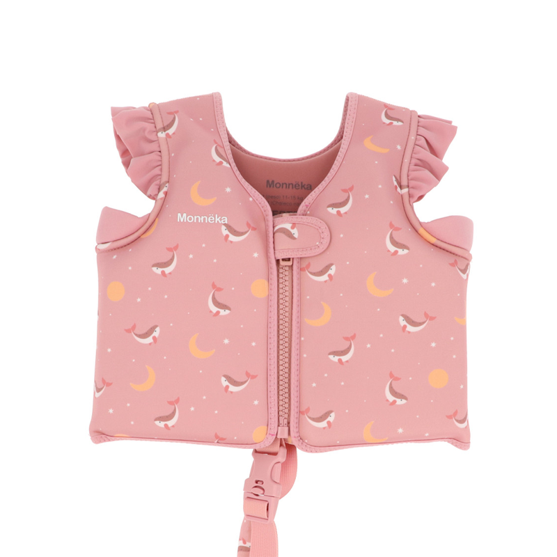 Chaleco Flotador Aprendizaje Whale Pink 3-6 años