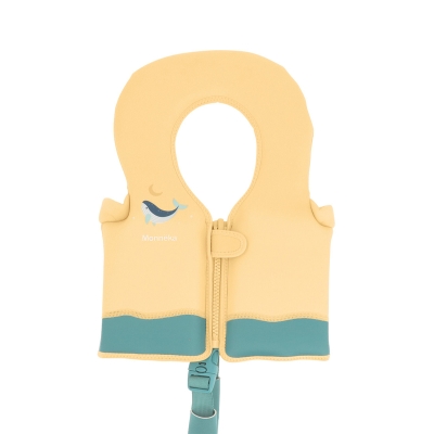 Chaleco Flotador Aprendizaje Whale Teal 1-2 años
