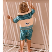 Chaleco Flotador Aprendizaje Whale Teal 1-2 años