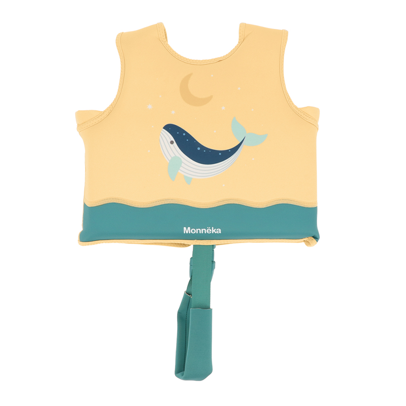 Chaleco Flotador Aprendizaje Whale Teal 2-3 años