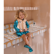 Chaleco Flotador Aprendizaje Whale Teal 2-3 años