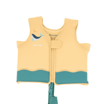 Chaleco Flotador Aprendizaje Whale Teal 3-6 años