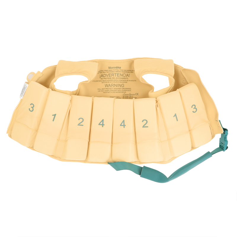 Chaleco Flotador Aprendizaje Whale Teal 3-6 años