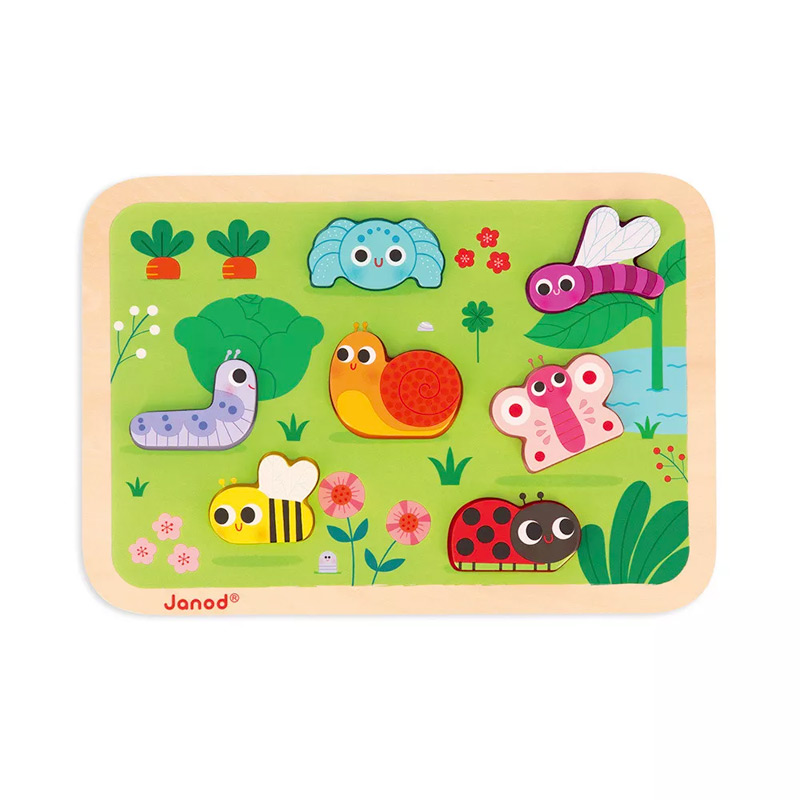 Chunky Puzzle el Jardín