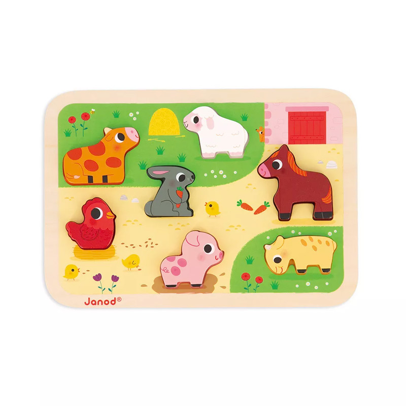 Chunky Puzzle la Granja