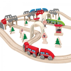 Circuito de Tren: Puentes y Túneles