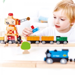 Circuito de Tren: Set Grúa y Carga