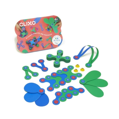 Clixo Crew Pack Azul y Verde 30 piezas Clixo Crew Pack Azul y Verde 30 piezas