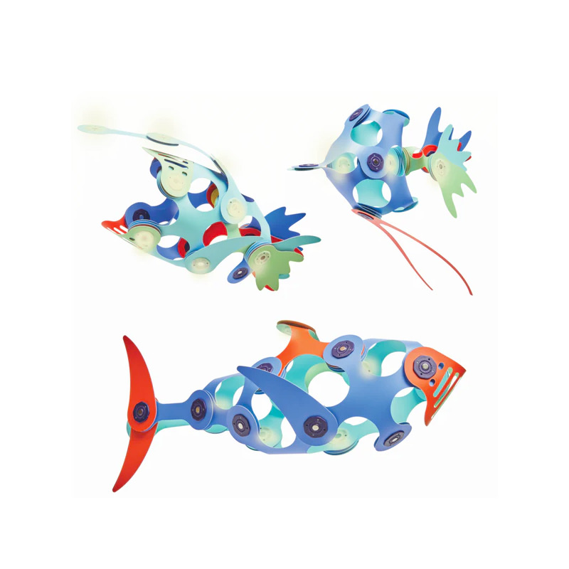 Clixo Ocean Creatures Pack 24 peças