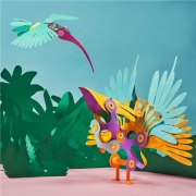 Clixo Tropical Birds Pack 22 piezas
