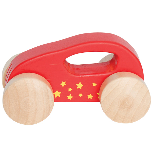 Carro de madeira Vermelho