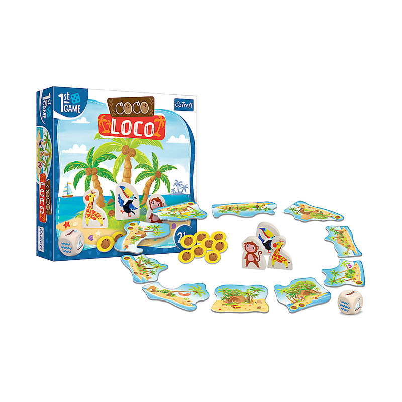 Coco Loco Mi Primer Juego de Mesa de tomo en Minikidz