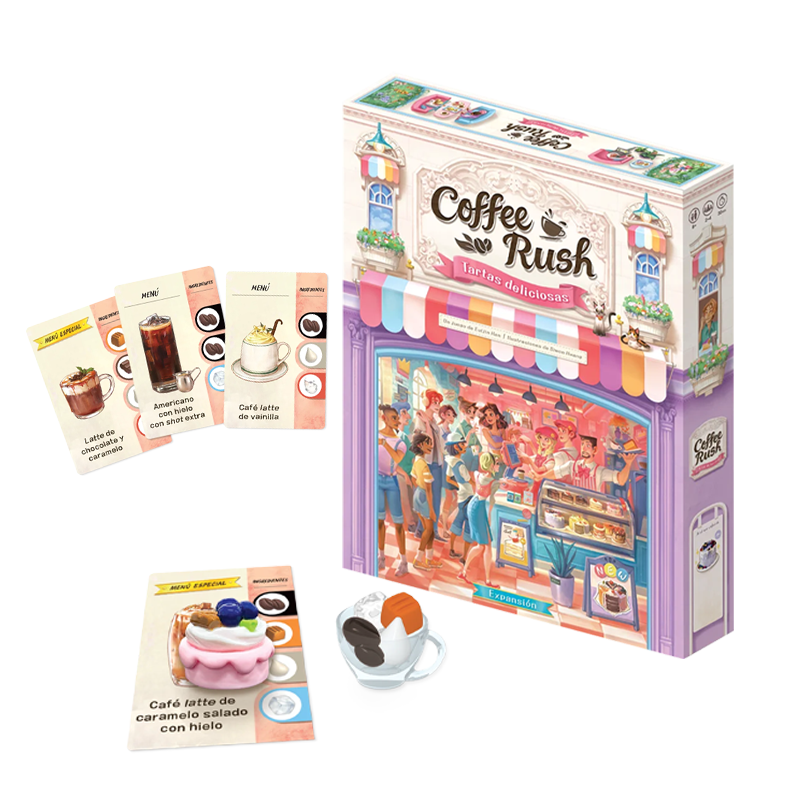 Coffee Rush: Tartas Deliciosas