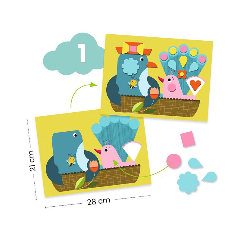 Cofre Manualidades 18 meses: Gato y sus Amigos