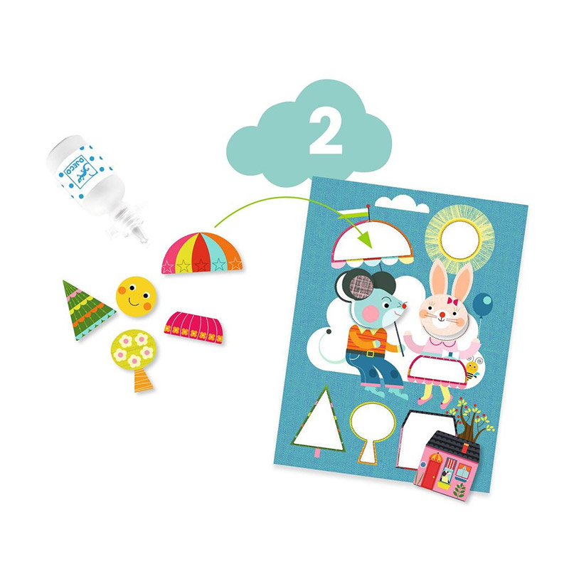 Cofre Manualidades 18 meses: Gato y sus Amigos