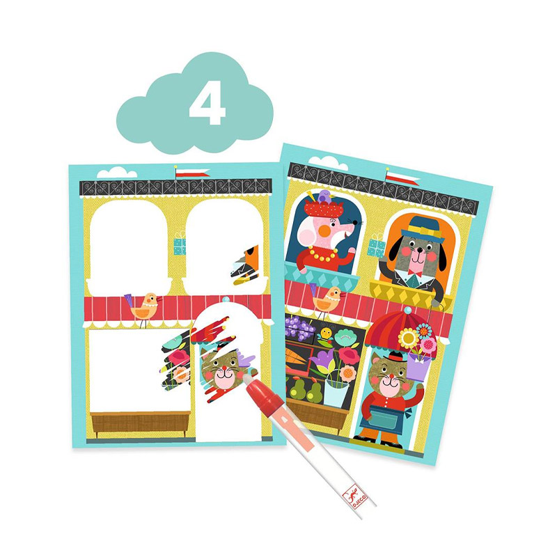 Cofre Manualidades 18 meses: Gato y sus Amigos