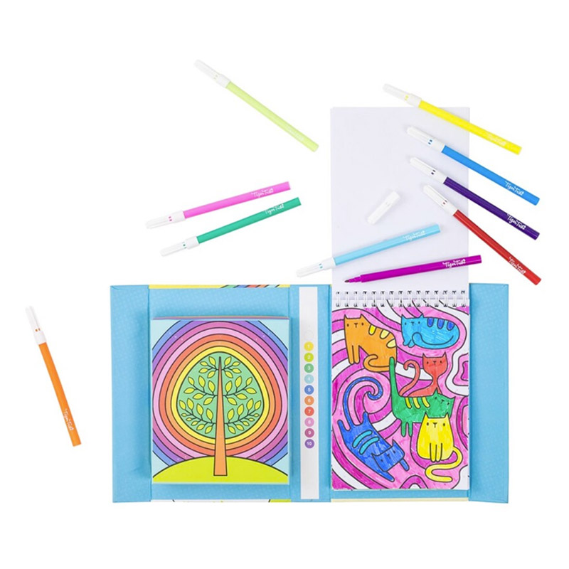 Coloração por Números: Jardim Arco-íris