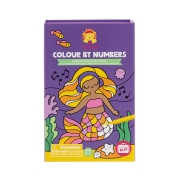 Colouring by Numbers Mermaids