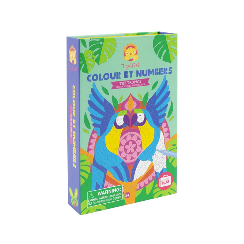 Colorear por Números: Tropics