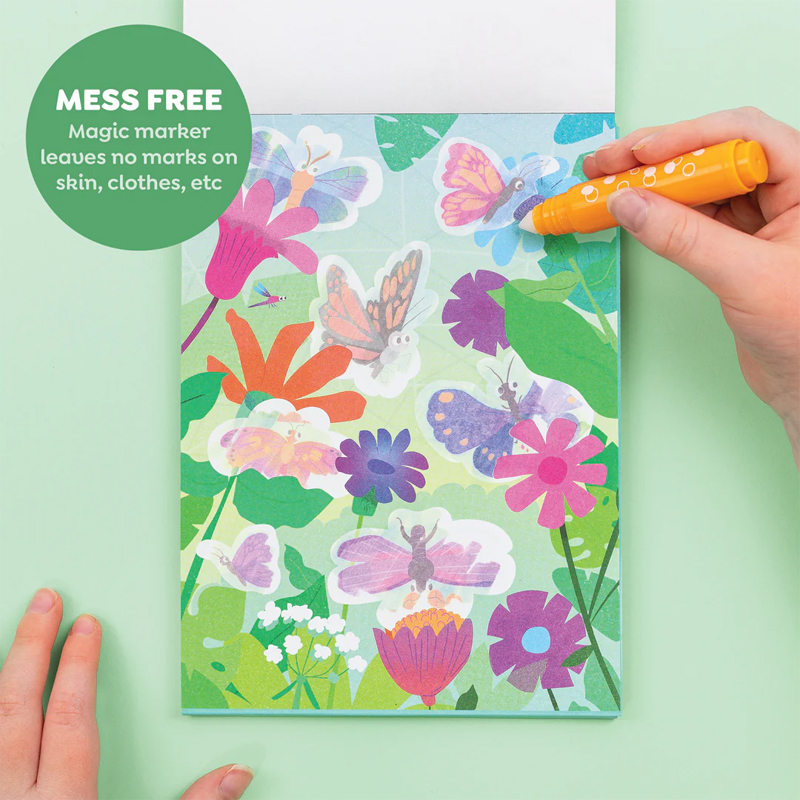 Cuaderno mágico para colorear Zoo de Tiger Tribe