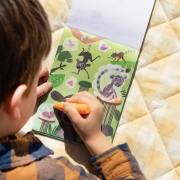 Cuaderno mágico para colorear Zoo de Tiger Tribe