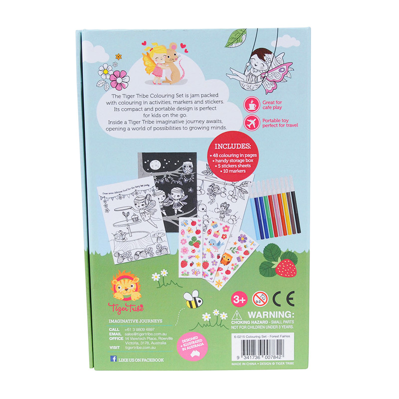 Colouring Set: Hadas del Bosque