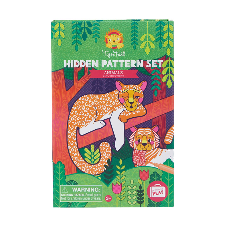 Colouring Set: Patrones Ocultos de Animales