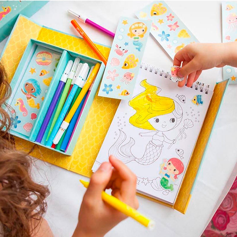 Colouring Set: Sereias